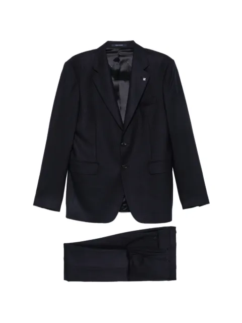 Tagliatore single-breasted buttoned suit Blue 2FNJ22B01550012
