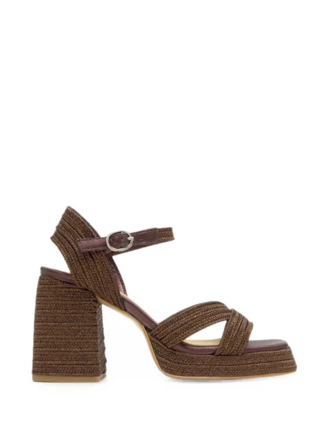 Castañer Valle platform sandals Brown VALLE142