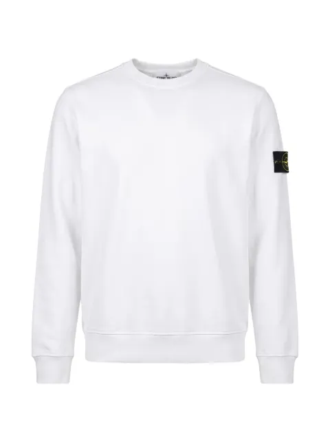 Stone Island Compass-patch sweatshirt White L2S156100049S0A20