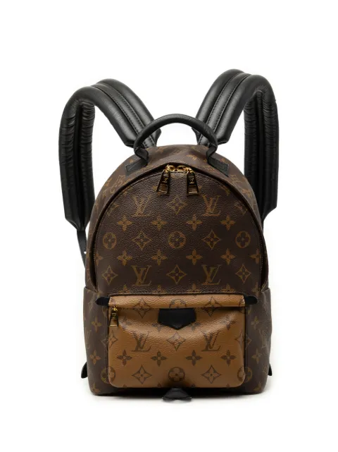 Louis Vuitton Pre-Owned 2018 Monogram Reverse Palm Springs PM backpack Brown TNH0RJRWM2LDKKL4