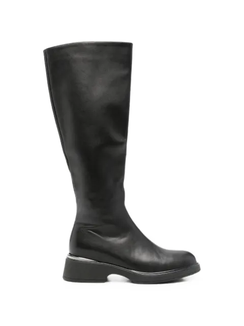LINDA BAUMANN leather boots Black 659325204