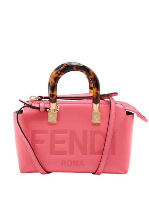 Fendi Pre-Owned 2010-2026 Mini Leather By The Way Roma satchel Pink JXN5QWQK9UBL5TJ9