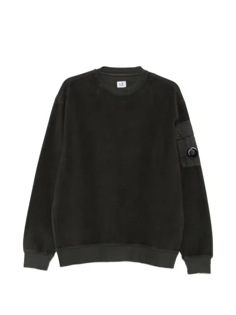 C.P. Company Lens-detail pocket sweatshirt Green 21CMSS192A006614G985