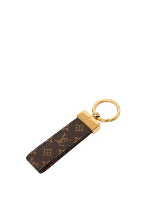 Louis Vuitton Pre-Owned 2024 Monogram Dragonne Bag Charm key chain Brown WPKID0PHWIR17P3A