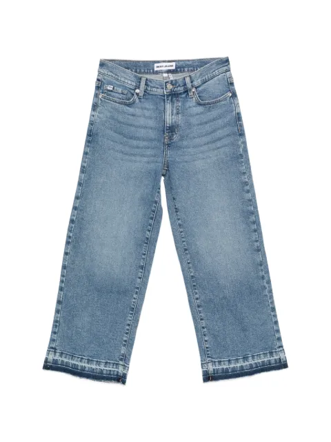 DKNY wide-leg raw-hem jeans Blue DJ6C4207