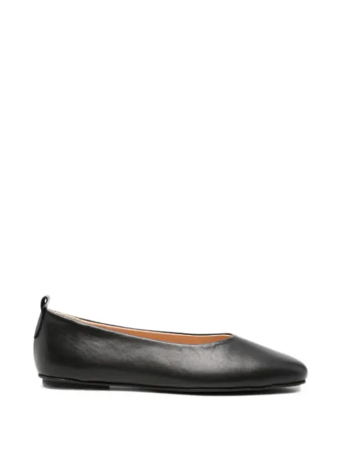 SERGIO MORETTI FIRENZE pull-tab ballet flats Black 6570673611