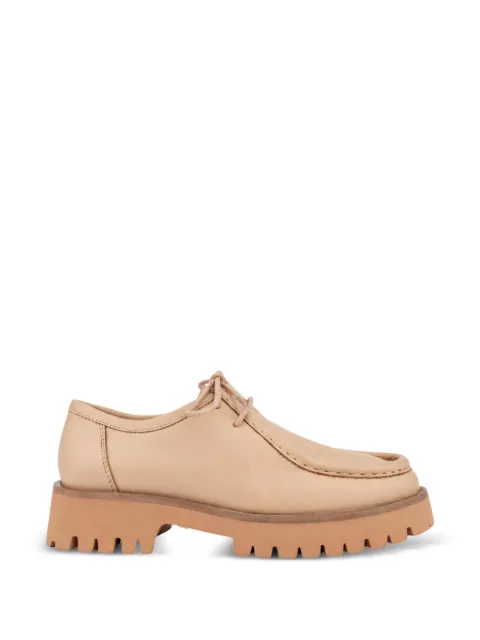 SERGIO MORETTI FIRENZE lace-up lug-sole loafers Neutrals 65706029323