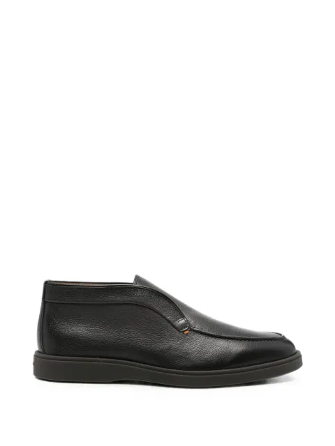 Santoni Detroit leather loafers Black MGDT17823SMOKMPG