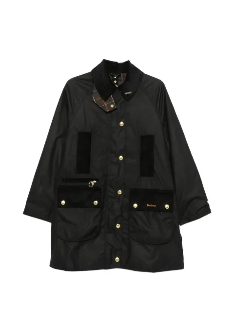 Barbour Icons Beaufort patchwork coat Black LWX1583LWXBK71