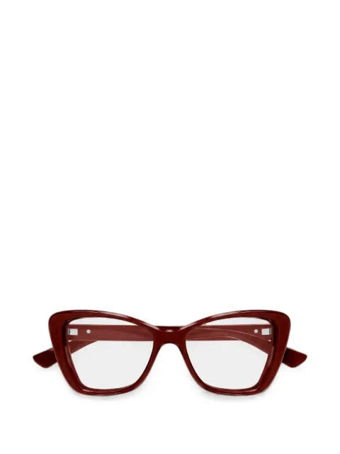 Gucci Eyewear cat-eye frame glasses Red GG1977O004