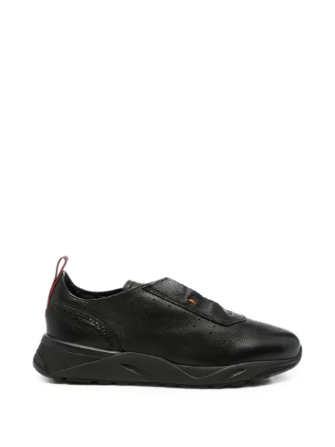 Santoni Innova leather sneakers Black MBIM22073NERPEVU