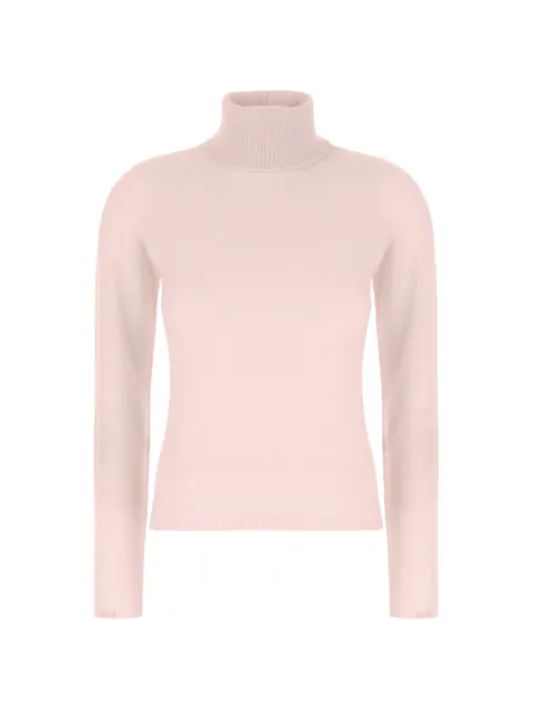 Vanisè roll-neck cashmere sweater Pink V78611