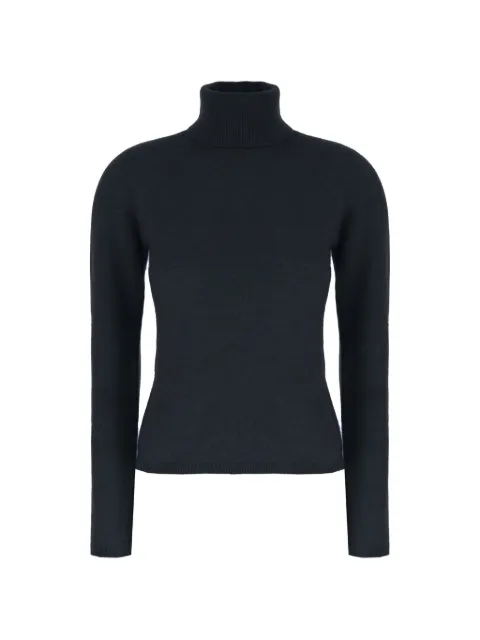 Vanisè roll-neck cashmere sweater Black V78601
