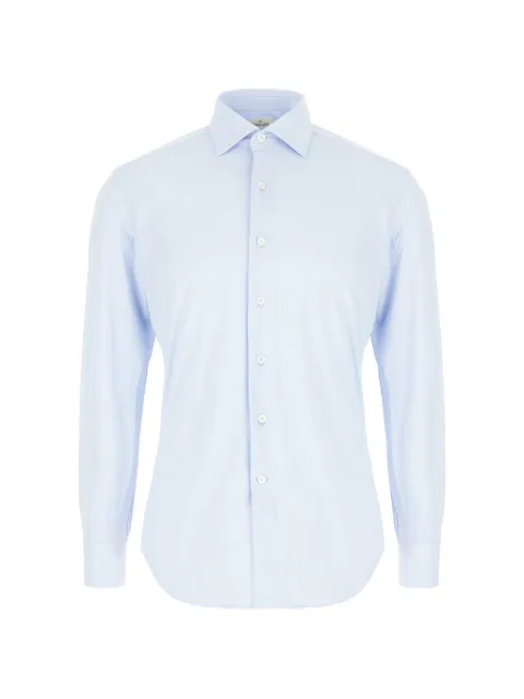 Alessandro Gherardi spread-collar button-up shirt Blue BP12G7TM009