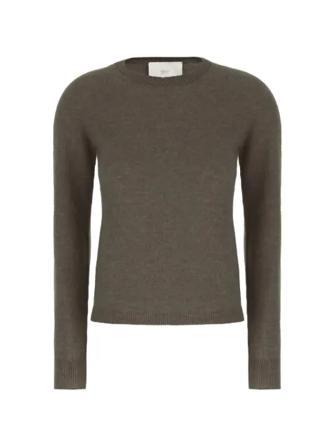 Vanisè crew-neck long-sleeve sweater Brown V74602