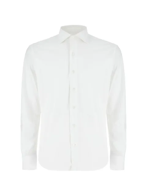 Alessandro Gherardi spread-collar long-sleeve shirt White BP12G7TM009