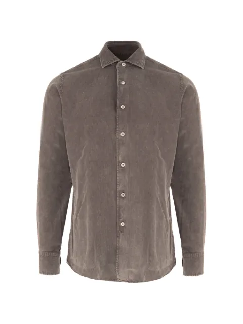 Alessandro Gherardi corduroy shirt Brown REGENT877T3