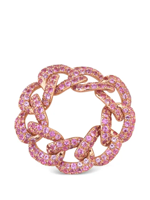 SHAY link-design pink sapphire ring Pink SR113103277