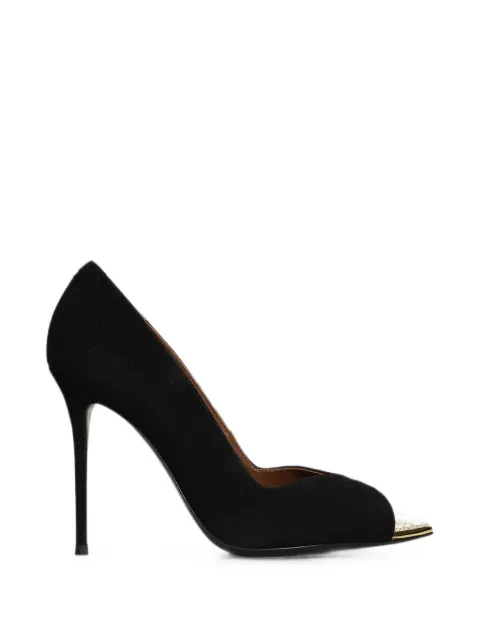 Giuseppe Zanotti Intriigo crystal-embellished sandals Black I560014