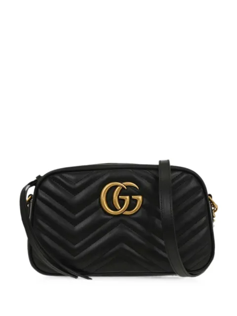 Gucci Pre-Owned 2025 GG Marmont camera bag Black 196212