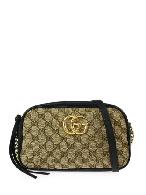 Gucci Pre-Owned 2010-2020s GG Marmont shoulder bag Neutrals 166115