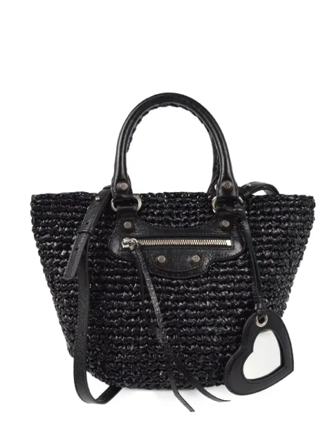 Balenciaga Pre-Owned 2023 Le Cagole Panier tote bag Black XX06840