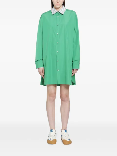 LOEWE shirt dress in cotton Green S359Y09XKZ