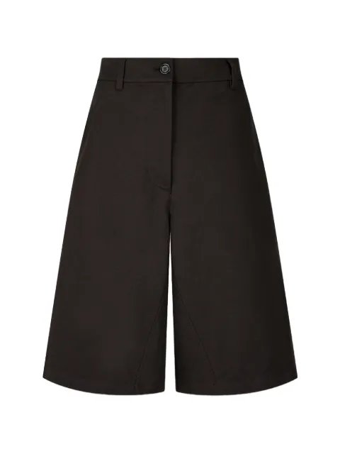TOMBOY high-waisted wide-leg shorts Brown 9106331106