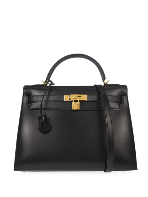 Hermès Pre-Owned 2000 32 Kelly Sellier tote bag Black 179350