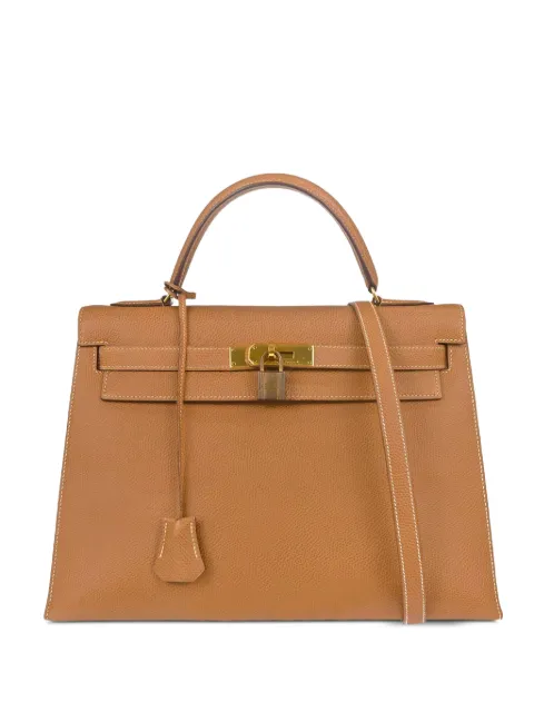 Hermès Pre-Owned 1991 32 Kelly tote bag Brown 168254