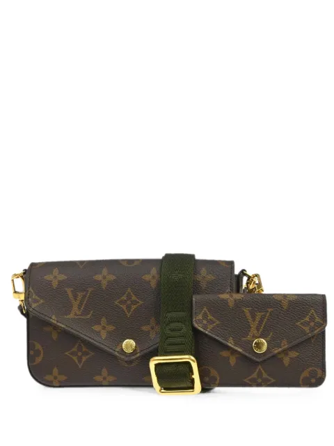 Louis Vuitton Pre-Owned 2010-2020s Felicie Monogram shoulder bag Brown RQ04409