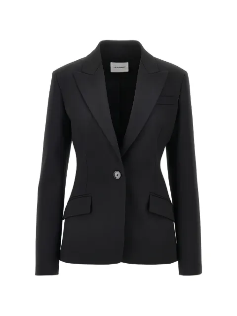 THE ANDAMANE Bia single-breasted blazer Black T203029ATNW070999