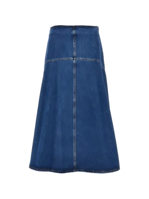 Weekend Max Mara panelled A-line skirt Blue 2625106082600