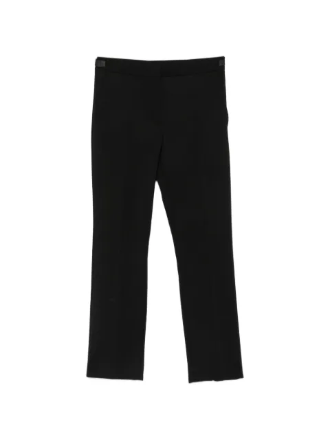 Max Mara buckle-detail tailored trousers Black 2621136112600