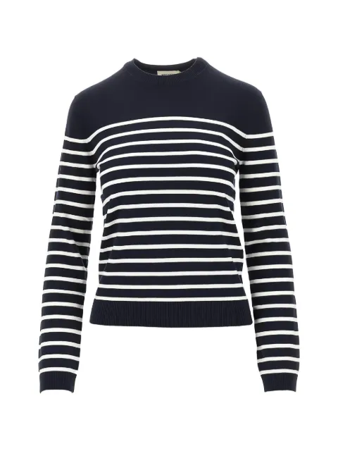 Weekend Max Mara silk and wool yarn sweater - navy Blue 2625366102600