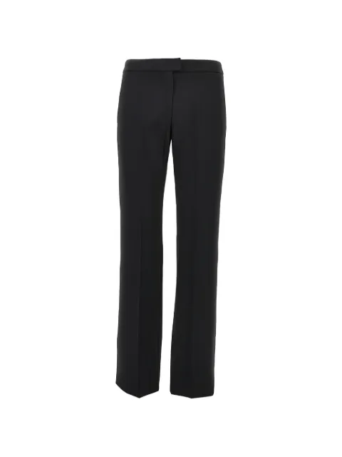 THE ANDAMANE tailored straight-leg trousers Black T200405ATNW070999