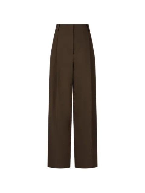 TOMBOY pleated wide-leg trousers Brown 9106331551