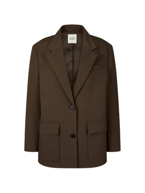 TOMBOY single-breasted blazer Brown 9106312551