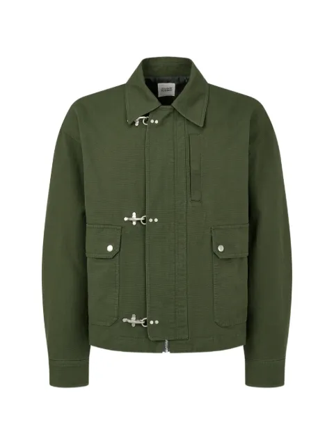 TOMBOY lobster-clasp button-detail jacket Green 9156313834