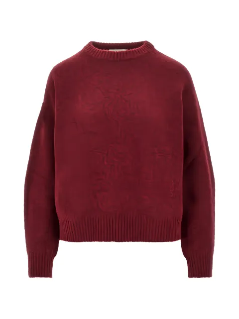 Weekend Max Mara alpaca and wool-blend sweater - bordeaux Red 2625366152600011