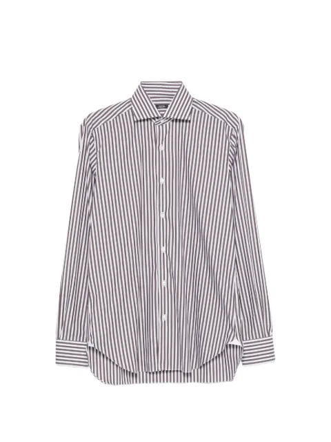 Barba striped shirt White I1U13P01