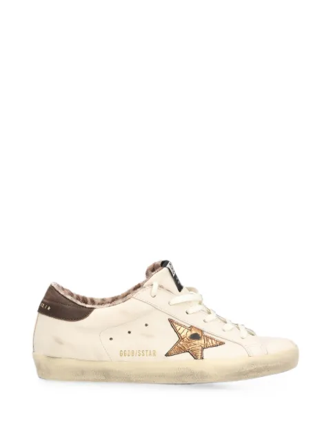 Golden Goose Super-Star distressed sneakers Neutrals GWF01002F008692