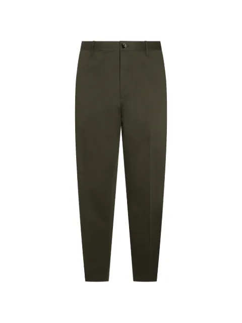 Nine In The Morning button-fastening trousers Green GVE80Z32OLIVA