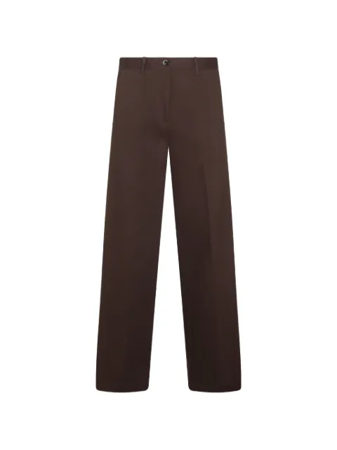 Nine In The Morning tailored trousers Brown NAC158V02LEGNO