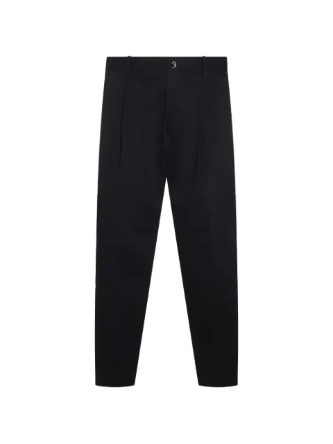 Nine In The Morning pleated tapered-leg trousers Black GIG41Z32NERO