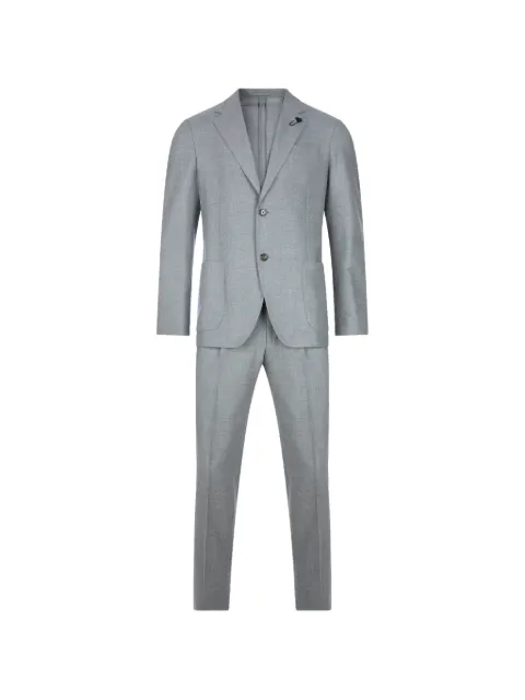 Lardini single-breasted wool-blend suit Grey AC6301EACIF67536920