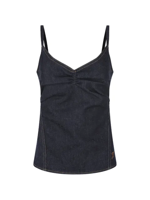 Jacquemus The de-Nîmes Pina denim top Blue TOW00951AD00041