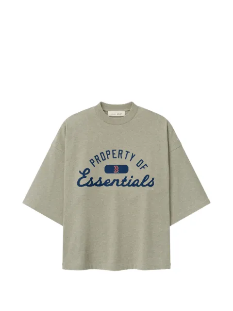 FEAR OF GOD ESSENTIALS x Boston Red Sox merch T-shirt Grey RW00195