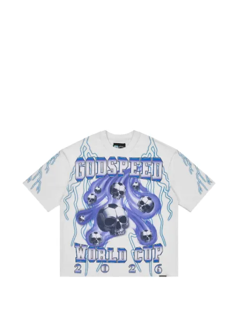GODSPEED graphic-print T-shirt White GS540