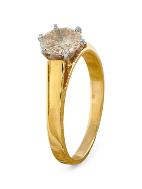 LB Exclusive solitaire diamond ring Gold MF16070826